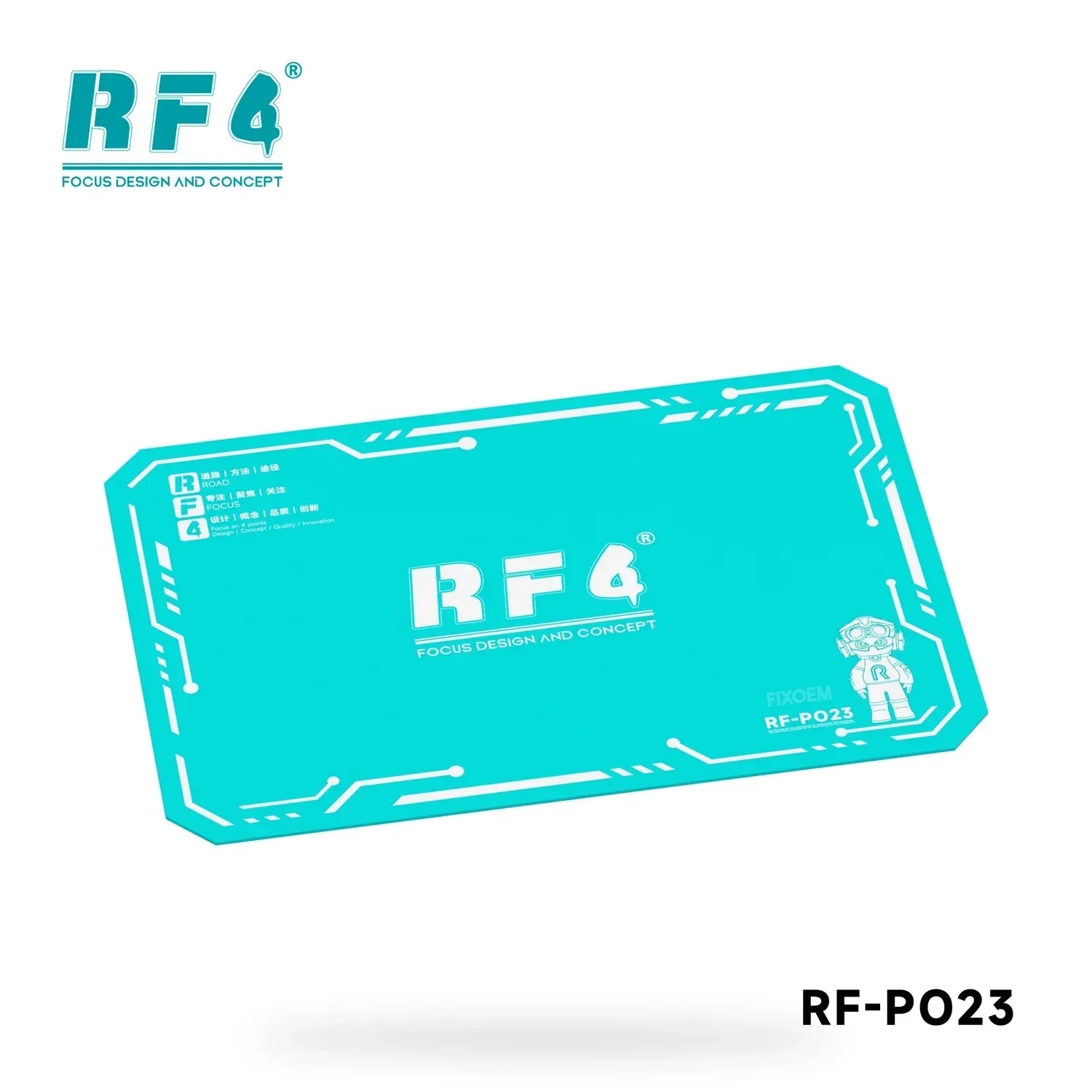 Tapete Silicon Soldar Trabajo Calor Rf4 Rf-Po23 |+5,000 reseñas 4.9/5 | recibe express 2 días