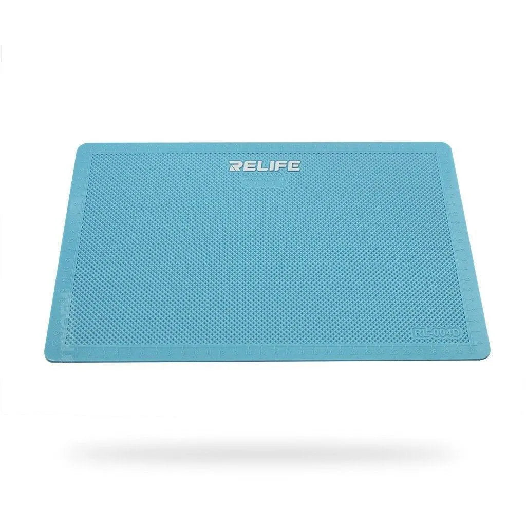 Tapete Silicon Soldar Trabajo Relife Rl-004D 30X20Cm Azul |+2,000 reseñas 4.8/5 ⭐