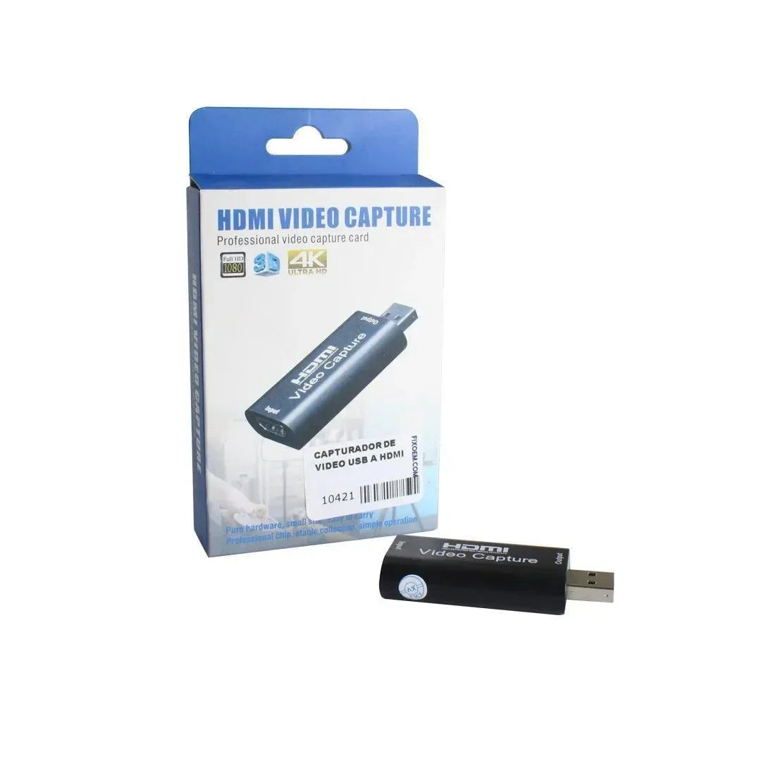 Tarjeta De Captura De Audio Y Video Hdmi A Usb  |+5,000 reseñas 4.9/5 | recibe express 2 días