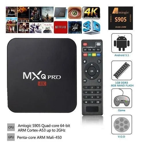 Tv Box Convertidor Smart Tv |+2,000 reseñas 4.8/5 ⭐