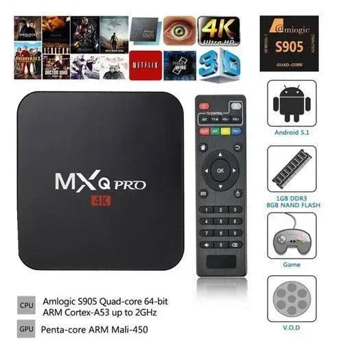 Tv Box Convertidor Smart Tv |+5,000 reseñas 4.9/5 | recibe express 2 días